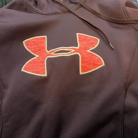 Under Armour Purple Sweatshirt Hoodie Small - Picture 3 of 3